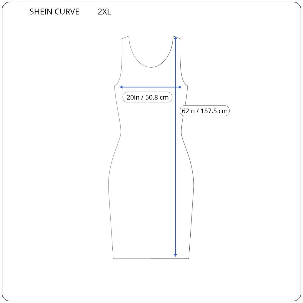 Shein Curve Women's 2XL Brown Watercolor Maxi Dress Sleeveless V-Neck WAT114XE - Picture 2 of 11